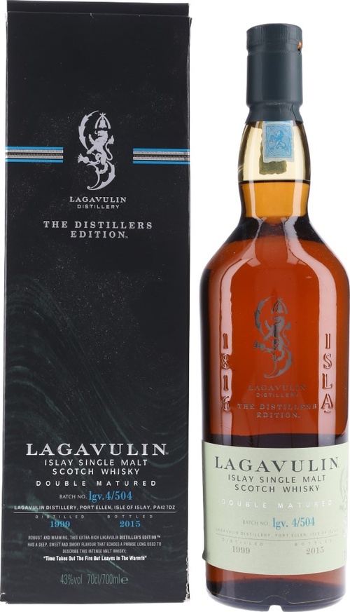 Lagavulin 1999 The Distillers Edition lgv. 4/504 43% 700ml