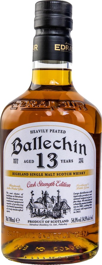 Ballechin 13yo Cask Strength Edition Sherry & Bourbon Matured 54.9% 700ml
