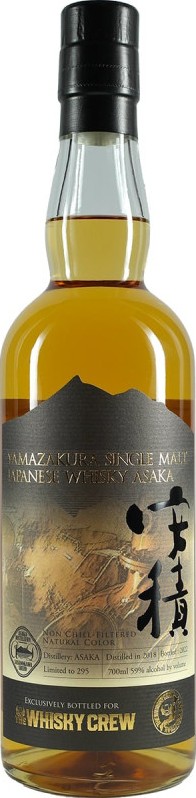 Yamazakura Asaka 2018 bourbon barrel The Whisky Crew 59% 700ml