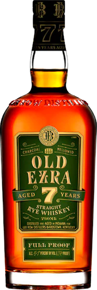 Old Ezra Old Ezra 7yo Full Proof Straight Rye Whisky Distillery Bottling New Charred American Oak 57% 750ml