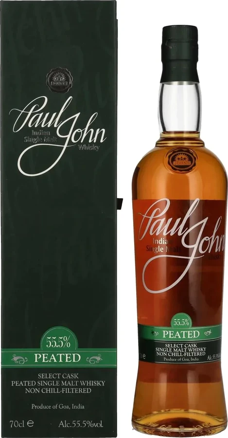 Paul John Peated Select Cask 1st Fill Ex-Bourbon 55.5% 700ml