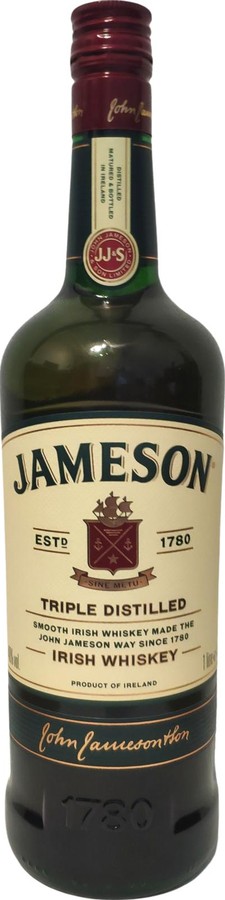 Jameson Irish Whisky Triple Distilled 40% 1000ml