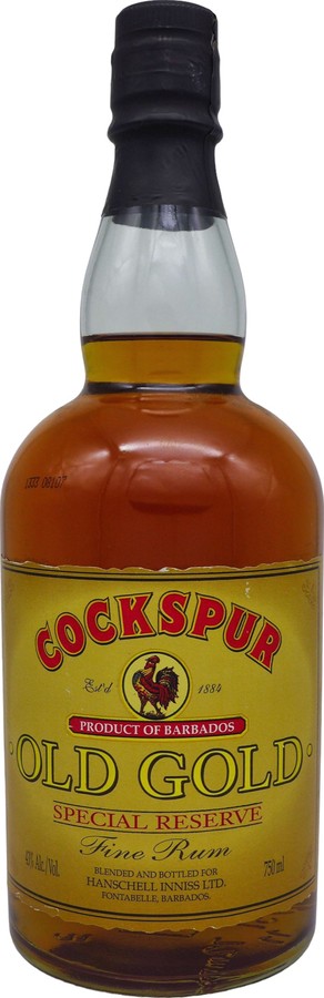Cockspur West Indies Old Gold Special Reserve 43% 750ml