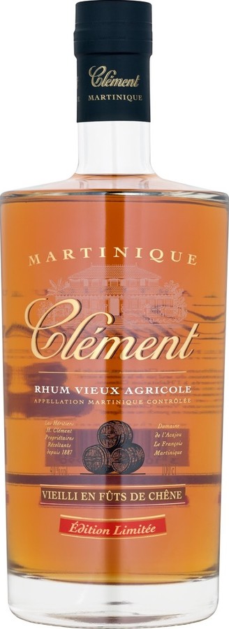 Clément Rhum Vieux Agricole VSOP Edition Limitée VIEILLI EN FÛTS