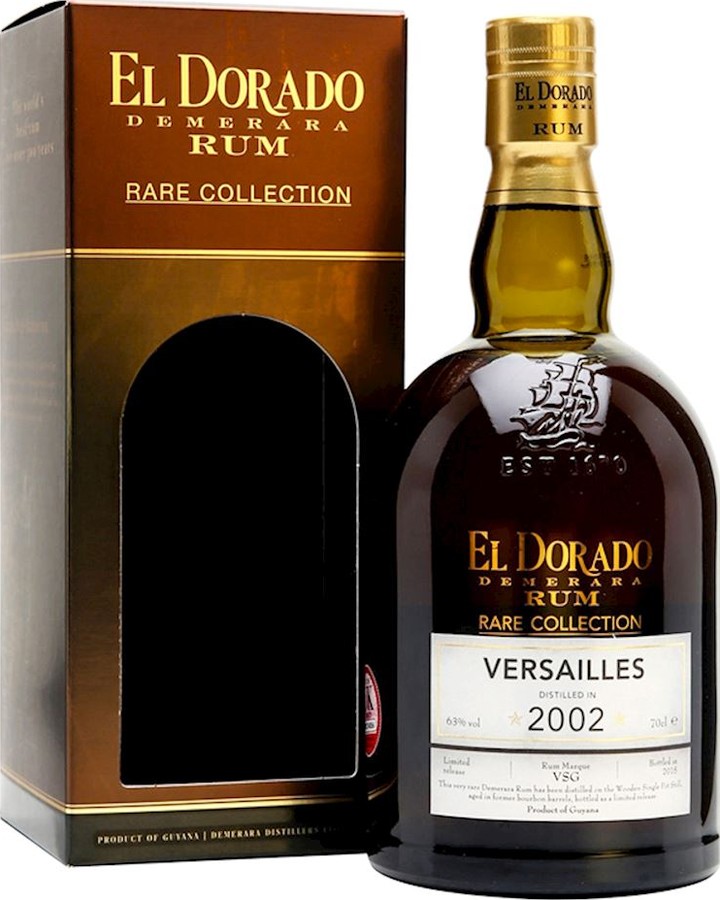 El Dorado 2002 Versailles Rare Collection VSG 13yo 63% 700ml