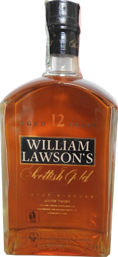William Lawson's 12yo Scottish Gold Martini & Rossi S.p.A. Torino 40% 700ml