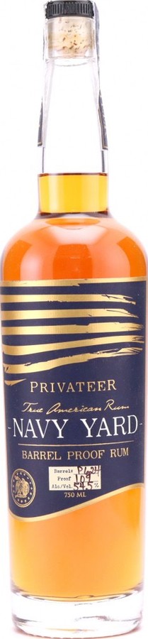 Privateer USA Navy Yard Barrel Proof 54.5% 700ml