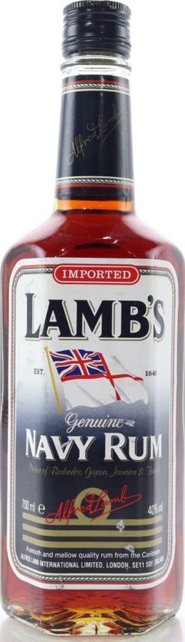 Alfred Lamb's Navy Rum 2yo 40% 700ml