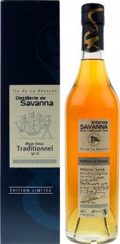 Savanna 2009 Reunion Intense Rhum Traditionnel Vieux Cask #726 7yo 46% 500ml