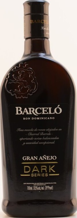 Ron Barcelo Alcoholes Finos Dominicanos Dominican Gran Anejo Dark Series 6yo 37.5% 700ml