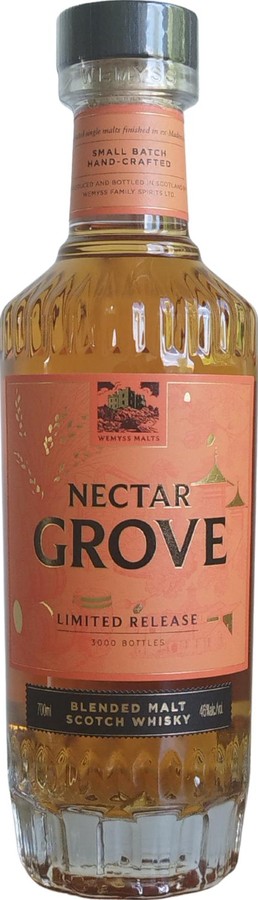 Nectar Grove Blended Malt Scotch Whisky Wy Limited Edition Madeira Wine Finished 46% 700ml