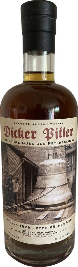 Dicker Pitter 20yo Sherry Casks 100 years Guss der Petersglocke 51.5% 700ml