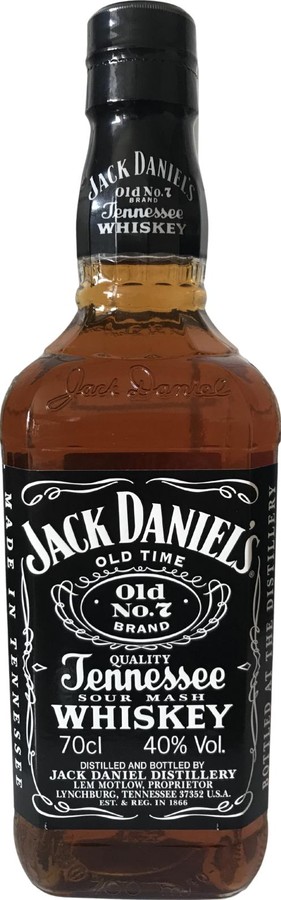 Jack Daniel's Old No. 7 Tennessee Sour Mash Whisky New American Oak Bacardi GmbH 22297 Hamburg 40% 700ml