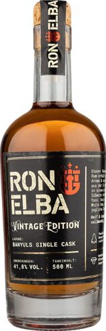 Ron Elba 2018 Gentleman's Food Germany Vintage Edition Banyul 1yo 41.8% 500ml