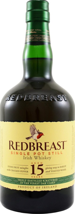 Redbreast 15yo Triple Distilled And Matured 46% 700ml
