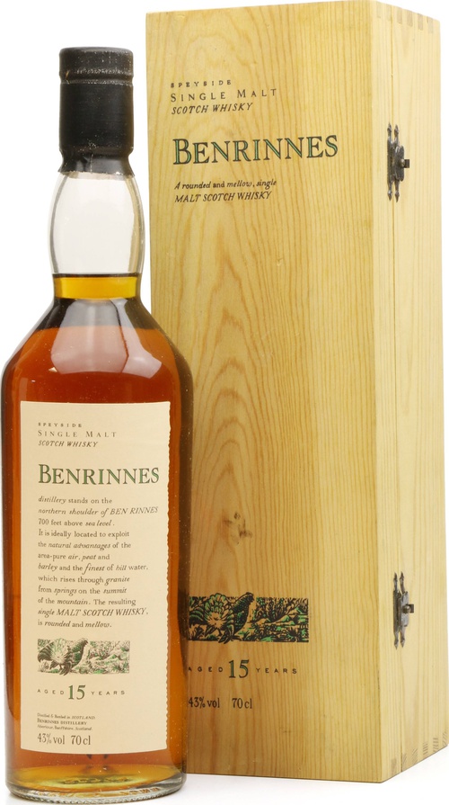 Benrinnes Flora & Fauna 15yo 43% 700ml