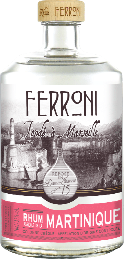 Ferroni Fonde a Marseille Repose en La Dame Jeanne no.15 57% 700ml