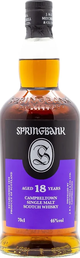 Springbank 18yo Sherry Bourbon Rum 46% 700ml
