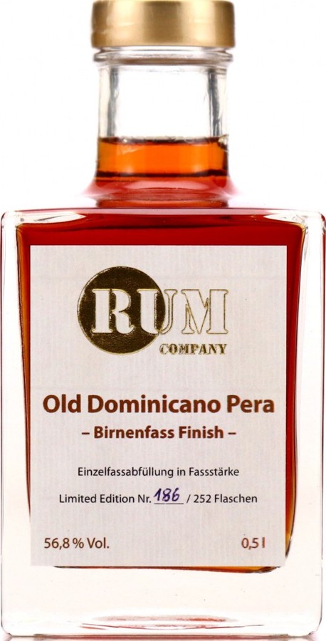 Rum Company Dominican Republic Old Dominicano Pera 23yo 56.8% 700ml