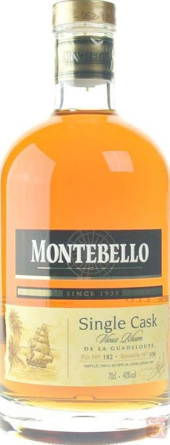Montebello 1999 Carrere Guadeloupe Hors D'Age Millesime 40% 700ml