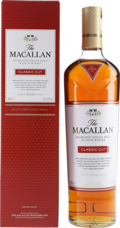 Macallan Classic Cut Limited 2019 Edition 52.9% 700ml