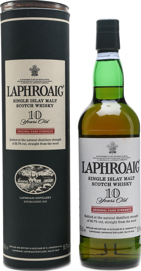 Laphroaig Original Cask Strength Red Stripe 55.7% 700ml