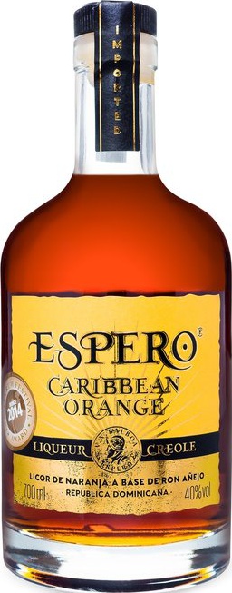 Ron Espero Dominican Republic Liqueur Creole Caribbean Orange 12yo 40% 700ml