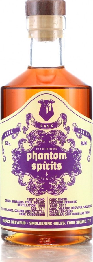 Phantom Spirits 1999 Foursquare Smoldering holes ex-Eagle Rare cask 17yo 48% 500ml