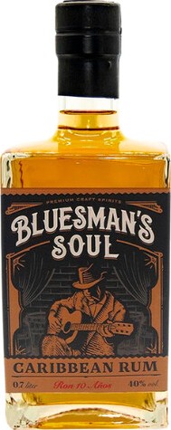 Bluesman's Soul Caribbean Rum 10yo 40% 700ml