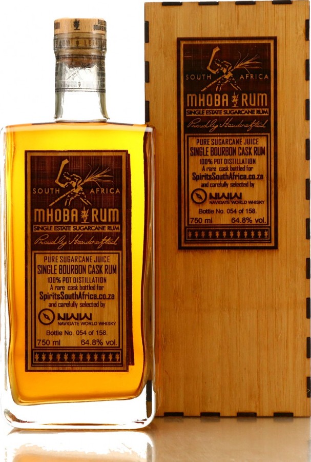 Mhoba 2017 Navigate World Whisky Single Bourbon Cask 4yo 64.8% 750ml