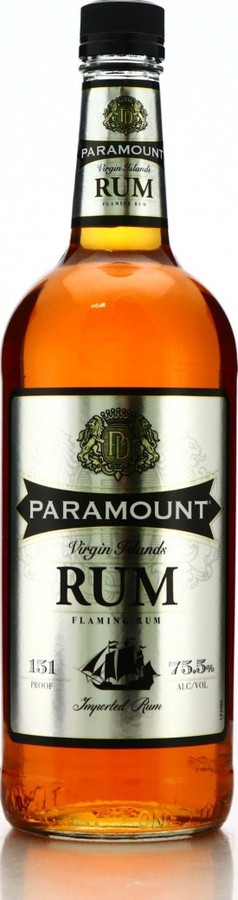 Paramount Virgin Islands Flaming Rum 75.5% 1000ml