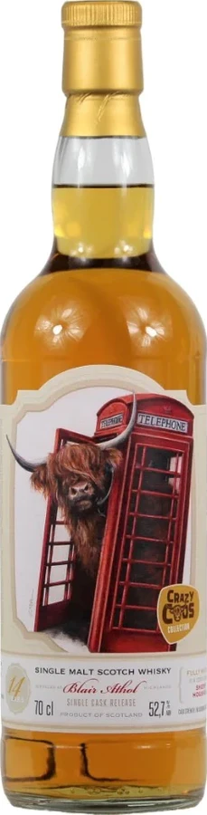Blair Athol 2009 TCaH Crazy Coos Collection Fully matured 2nd Fill Sherry Hogshead 52.7% 700ml