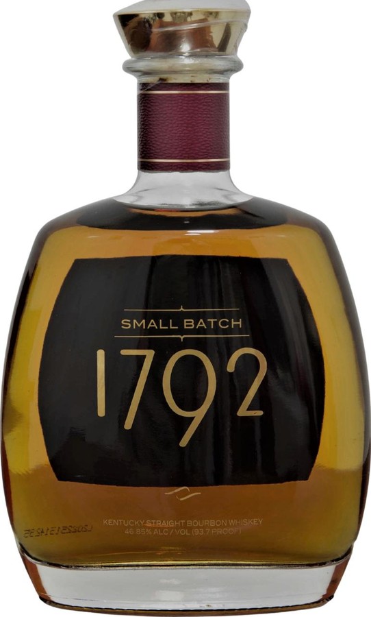 1792 Small Batch Kentucky Straight Bourbon Whisky New Charred American White Oak 46.85% 750ml