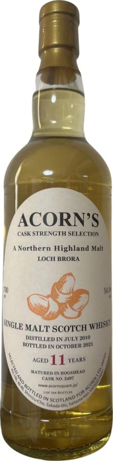 A Northern Highland Malt 2010 Ac Cask Strength Selection Hogshead 58.8% 700ml