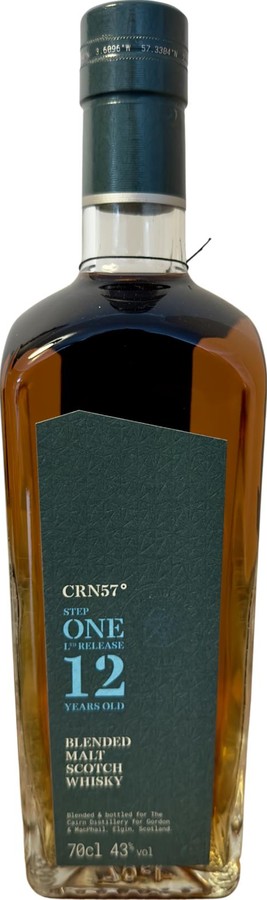 Blended Malt Scotch Whisky 12yo CRN57 Step One Gordon & MacPhail 43% 700ml