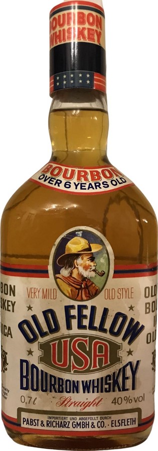 Old Fellow Straight Bourbon Whisky Bourbon in the Old Style New American Oak 40% 700ml