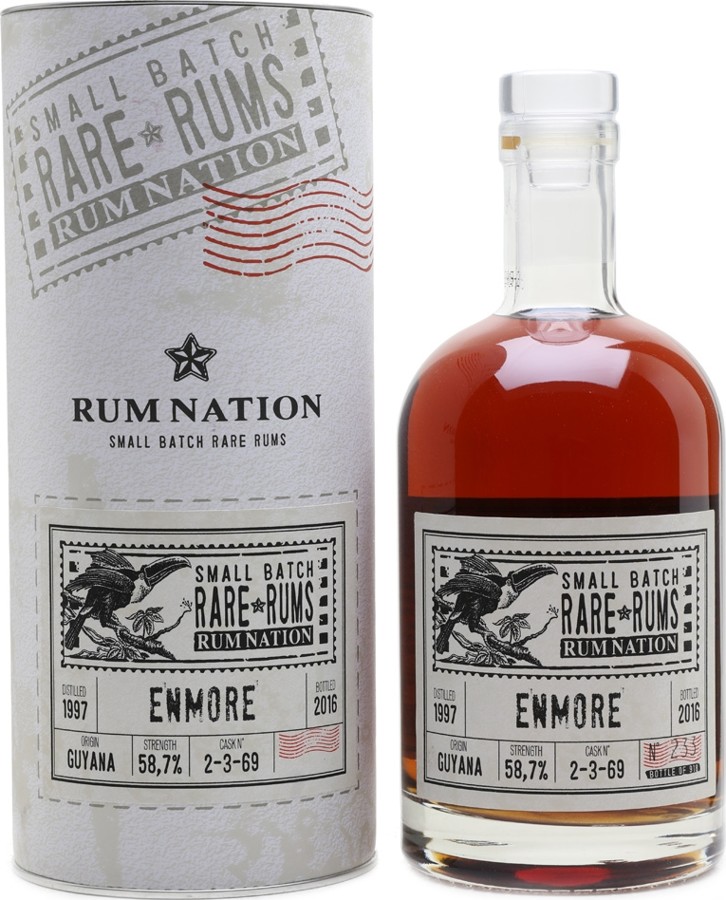 Rum Nation 1997 Enmore 19yo 58.7% 700ml