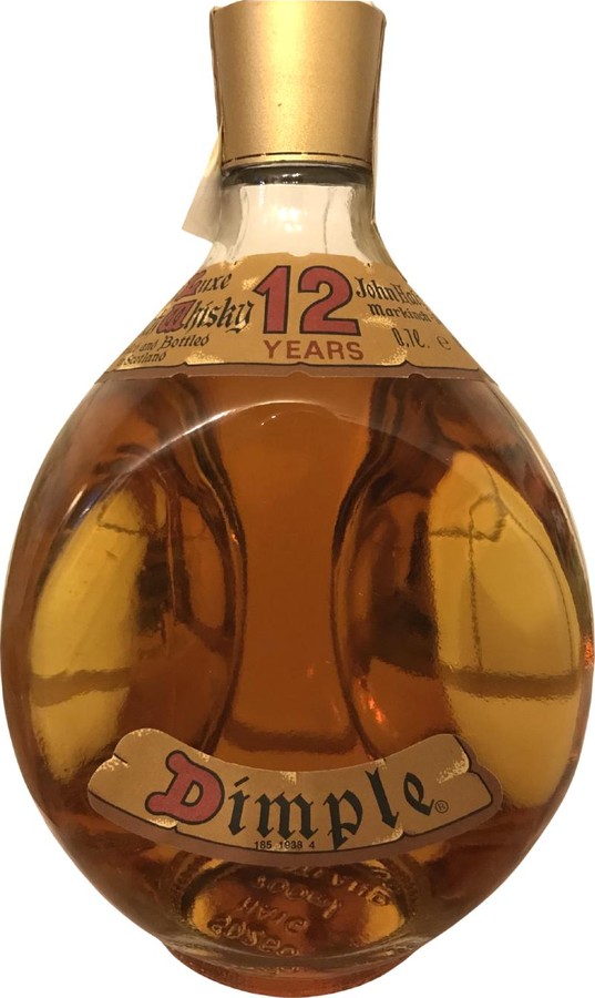 Dimple 12yo De Luxe Scotch Whisky Schneider-Import Bingen Rhein 40% 700ml