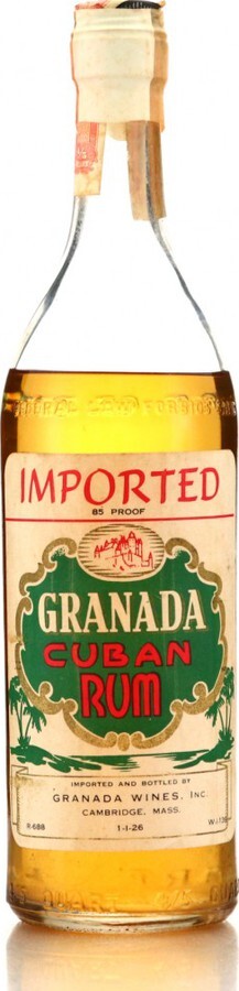 Granada Cuban Rum 40% 750ml