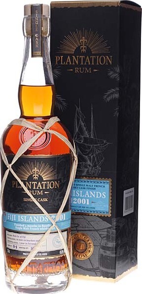 Plantation Rum 2001 Fiji Islands Cask No. 4. 20yo 45.8% 700ml