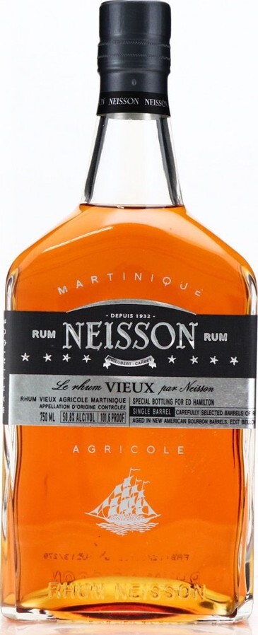 Neisson Hamilton 2013 Le Rhum Vieux 50.8% 750ml
