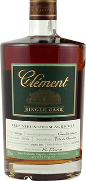 Clement 2002 Martinique Single Cask Vanille Intense 15yo 41.2% 500ml