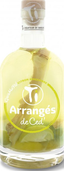 Ti Arranges de Ced France Gwamare Citron Gingembre Les Rhums de Ced 32% 700ml