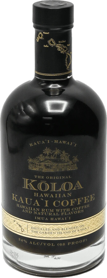 Koloa Rum Company Kaua'i Coffee USA 34% 750ml