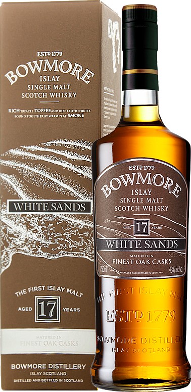 Bowmore 17yo White Sands Ex-Bourbon Casks Travel Retail Exclusive 43% 700ml