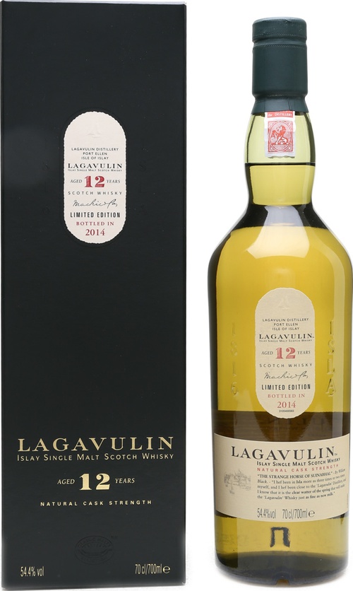 Lagavulin 12yo 14th Release Diageo Special Releases 2014 Refill American Oak Casks 54.4% 700ml