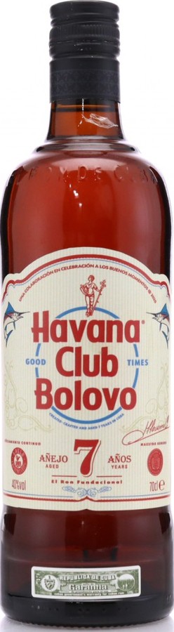 Havana Club Bolovo 7yo 40% 700ml