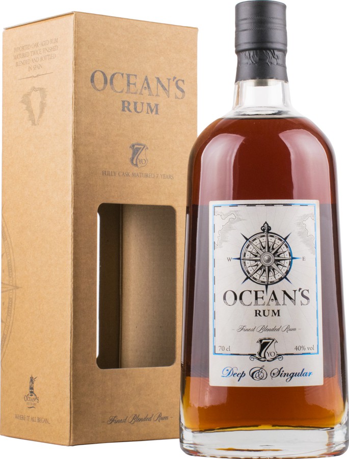 Ocean's Distillery Multiple countries Rum Deep & Singular 7yo 40% 700ml