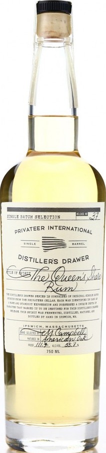 Privateer Distiller's Drawer #37 Queen's Share 55.7% 750ml