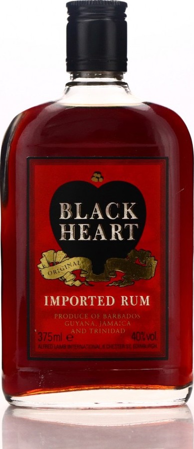 Black Heart Henry White Imported Rum 40% 375ml